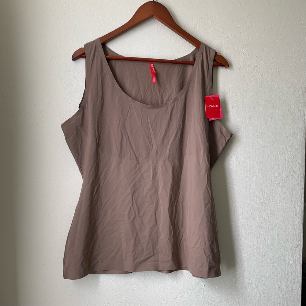 2x NWT Spanx Nude Thinstincts Smoothing Shapewear Tank